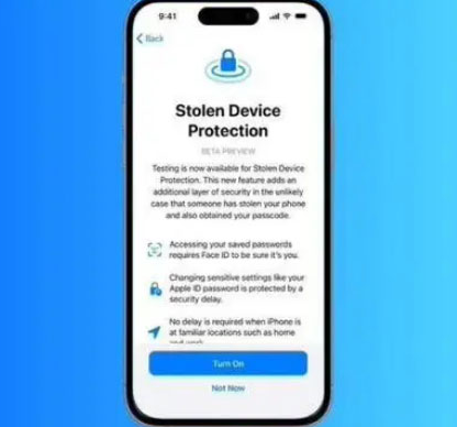 什运乡苹果授权维修店分享被盗设备保护功能开启方法 