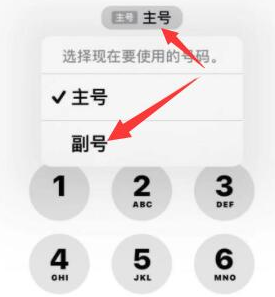 什运乡苹果14维修店分享iPhone 14 Pro Max使用副卡打电话的方法 