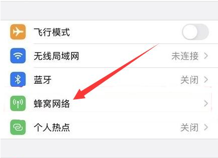 什运乡苹果手机维修分享iPhone手机4G网络怎么设置成5G网络 